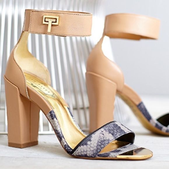 Ted Baker London "Aaleyah" Leather Heels - Picture 2 of 8